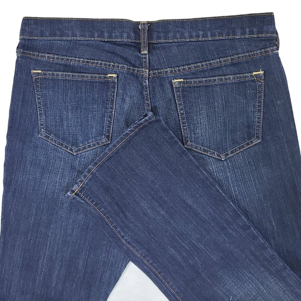 Old Navy Bootcut Jeans size 14 Dark Wash Diva Blue stretch Medium Dark Midrise